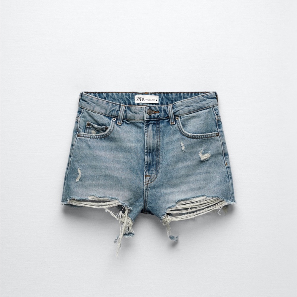 Zara high waist shorts